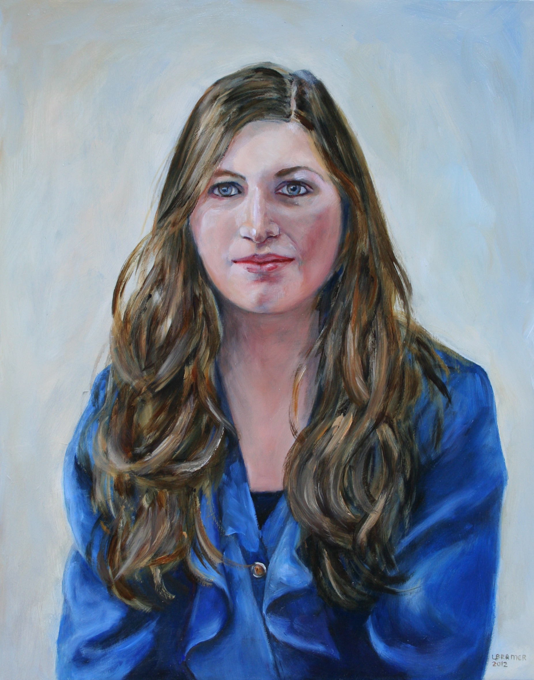 ‘Loes’ 2012 olieverf 40×50 cm