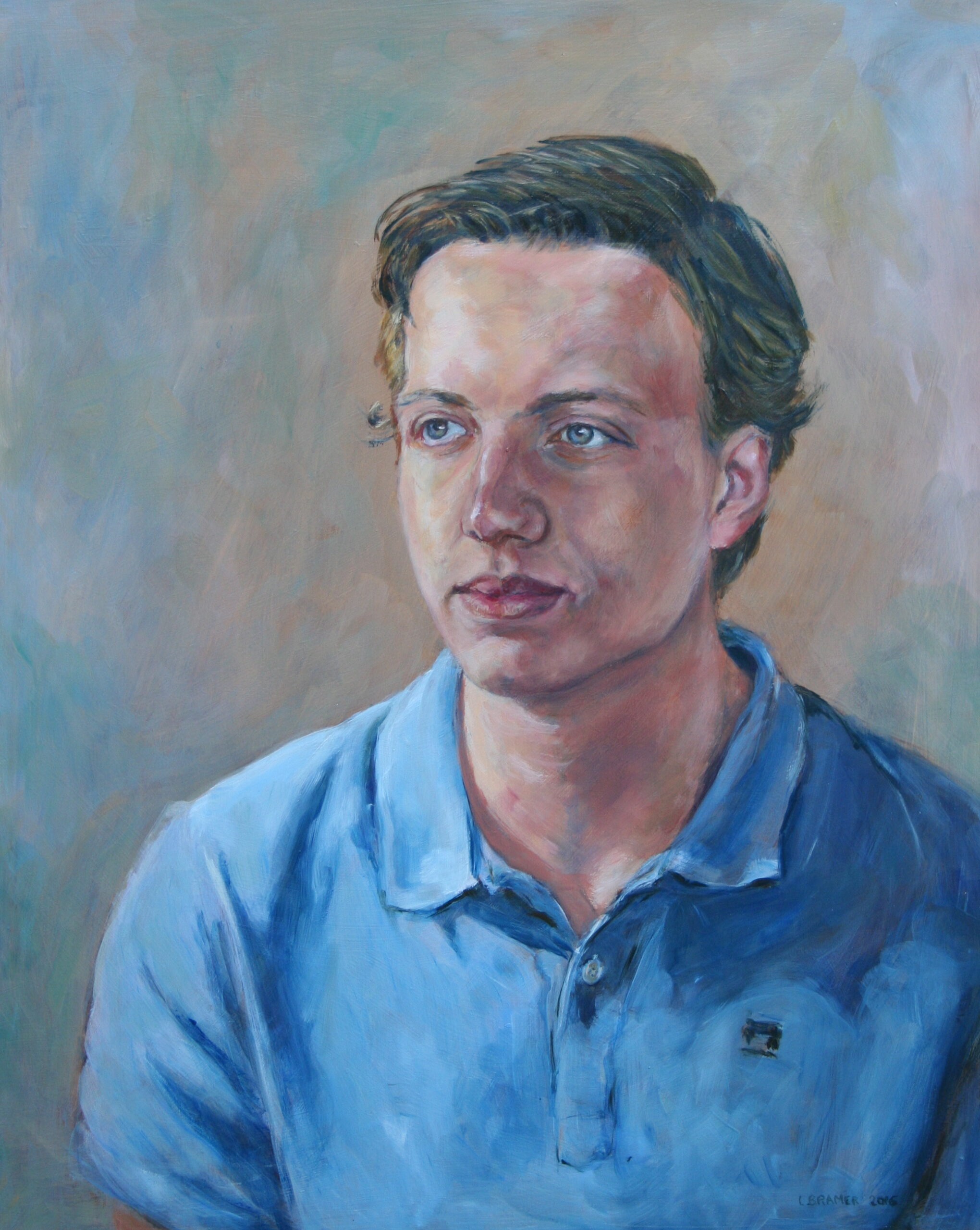 ‘Laurens’ olieverf 40×50