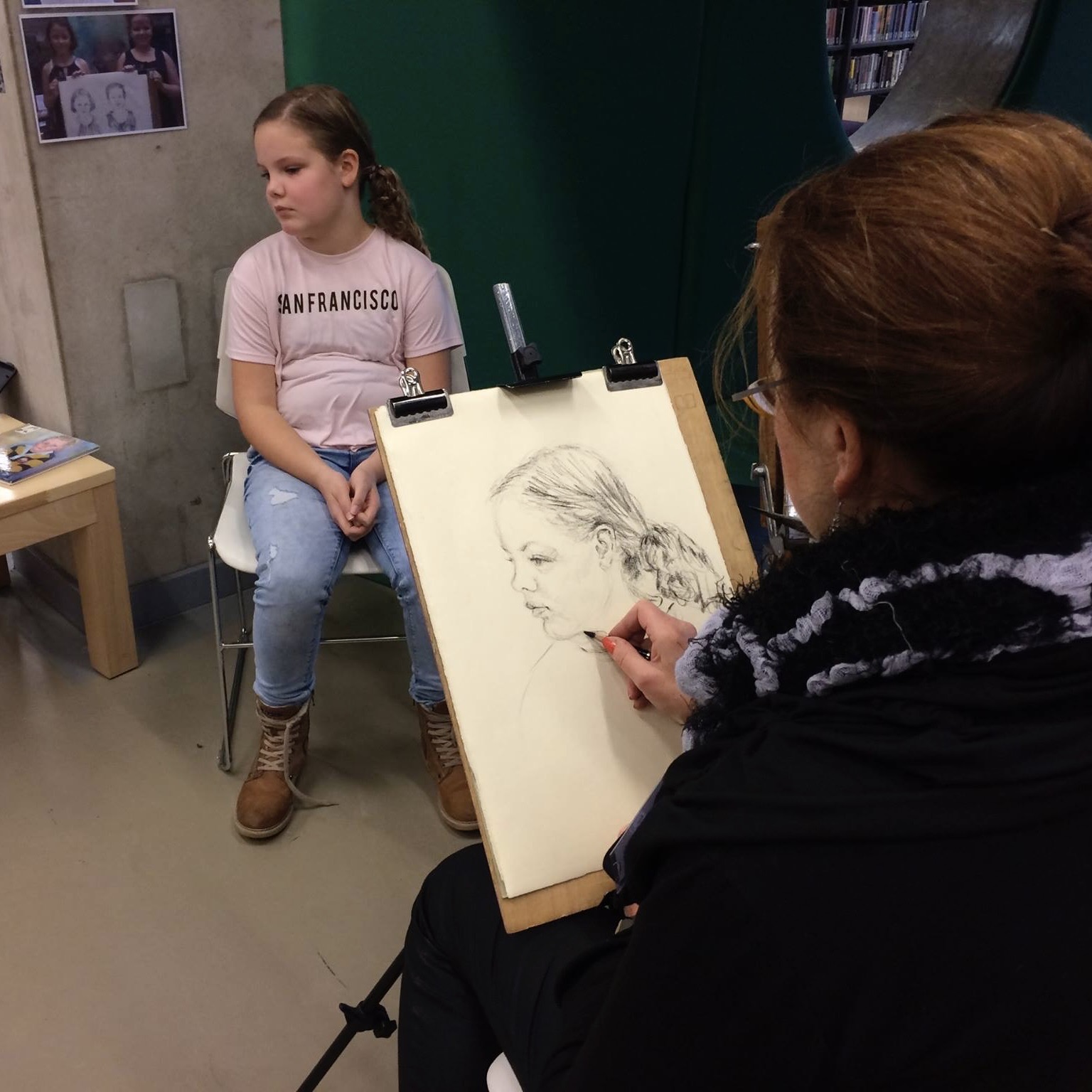 Snelportret van een meisje