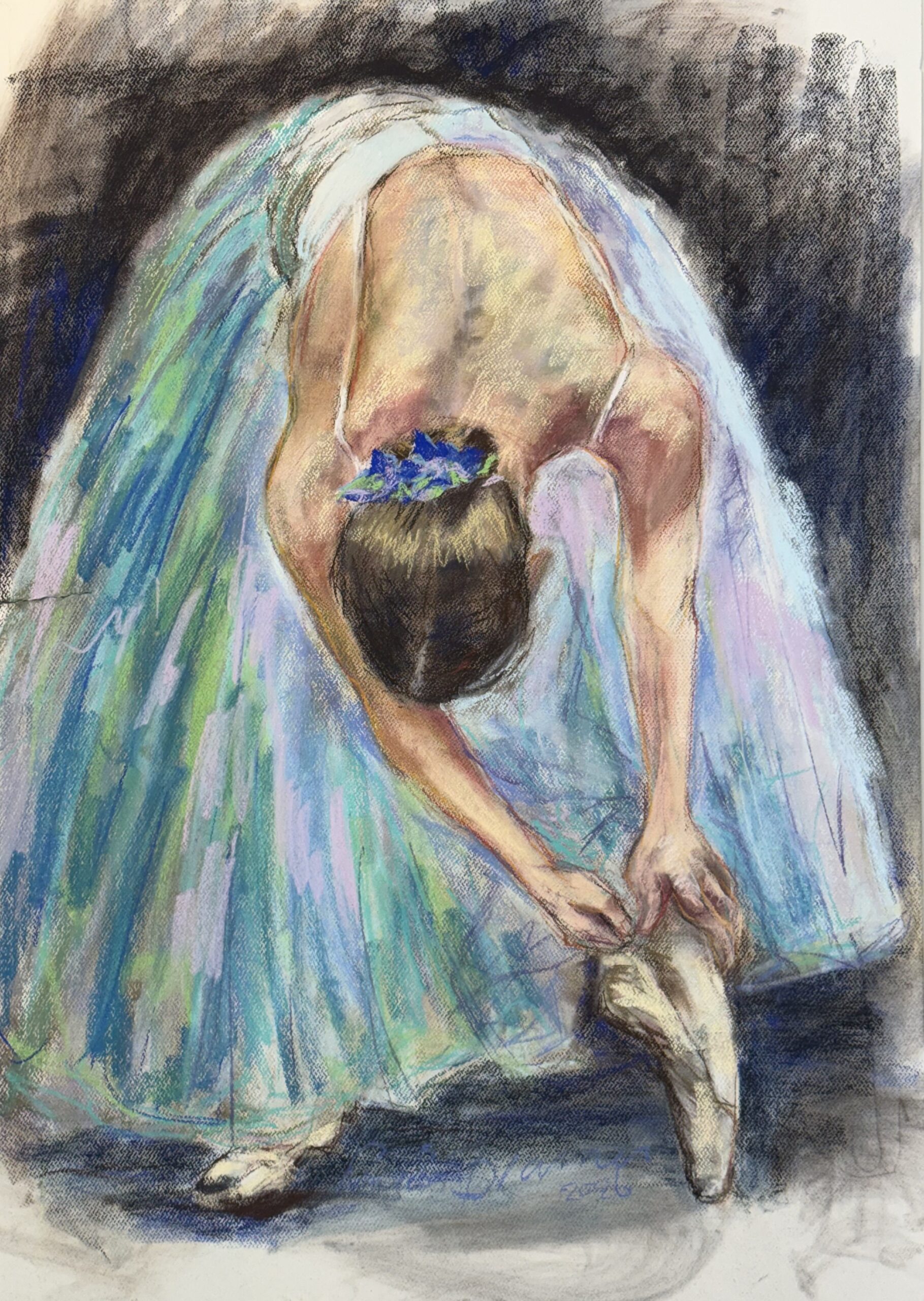 Pasteltekening op Aquarelpapier 80 x100 cm
oktober 2026